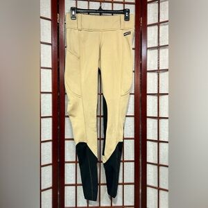 Kerrits Wm Fleece Lined Equestrian Horse Riding Pants Tights Breeches Sz M